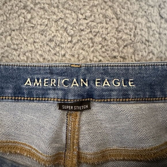 American Eagle Curvy Super Hi-Rise Jegging Womens Jeans Blue Size Plus 20 Short - Picture 2 of 6